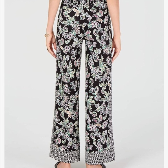 INC International Concepts smoked wide leg pants sz XL - Picture 6 of 7